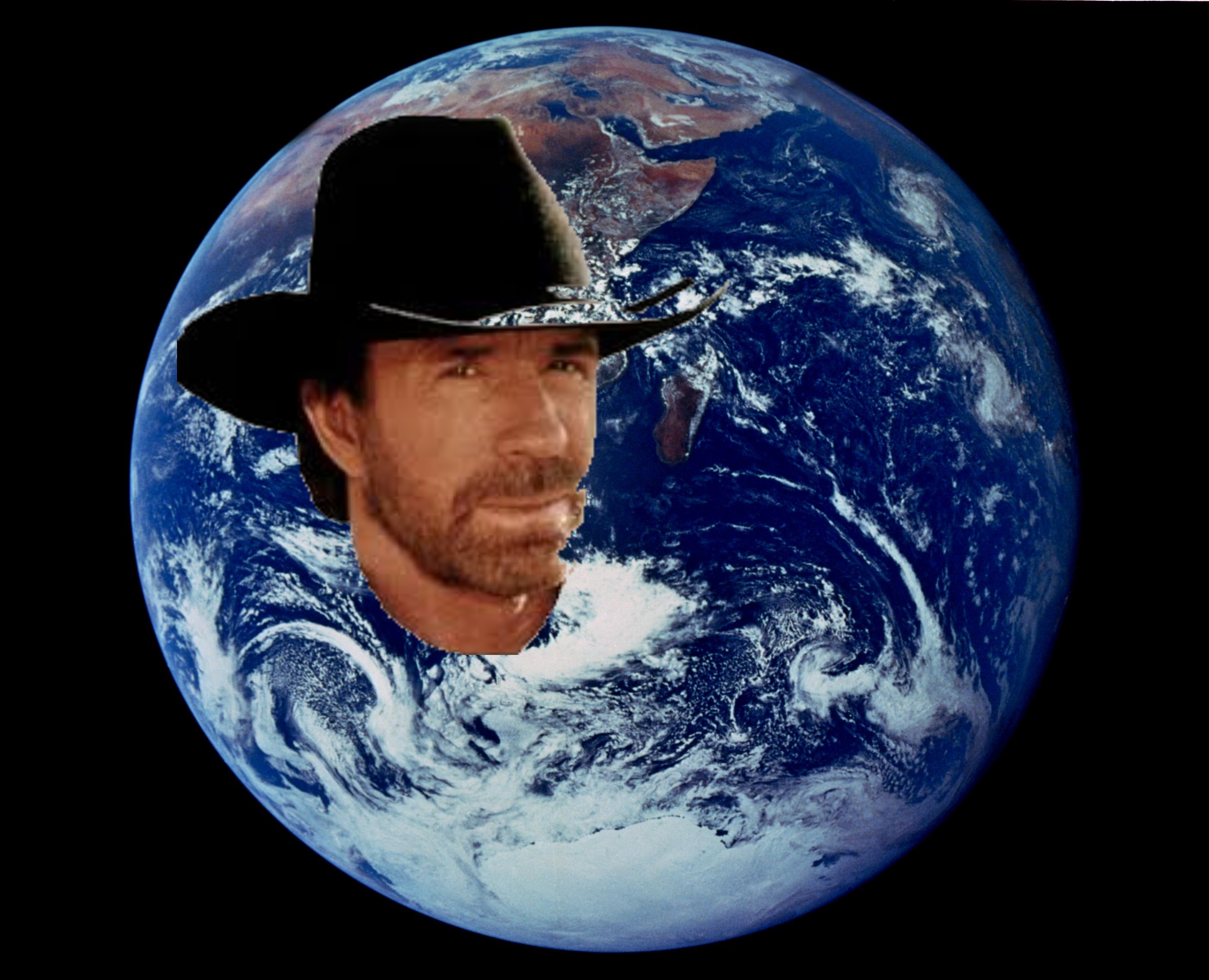 You Are Chuck Norris for the Planet
